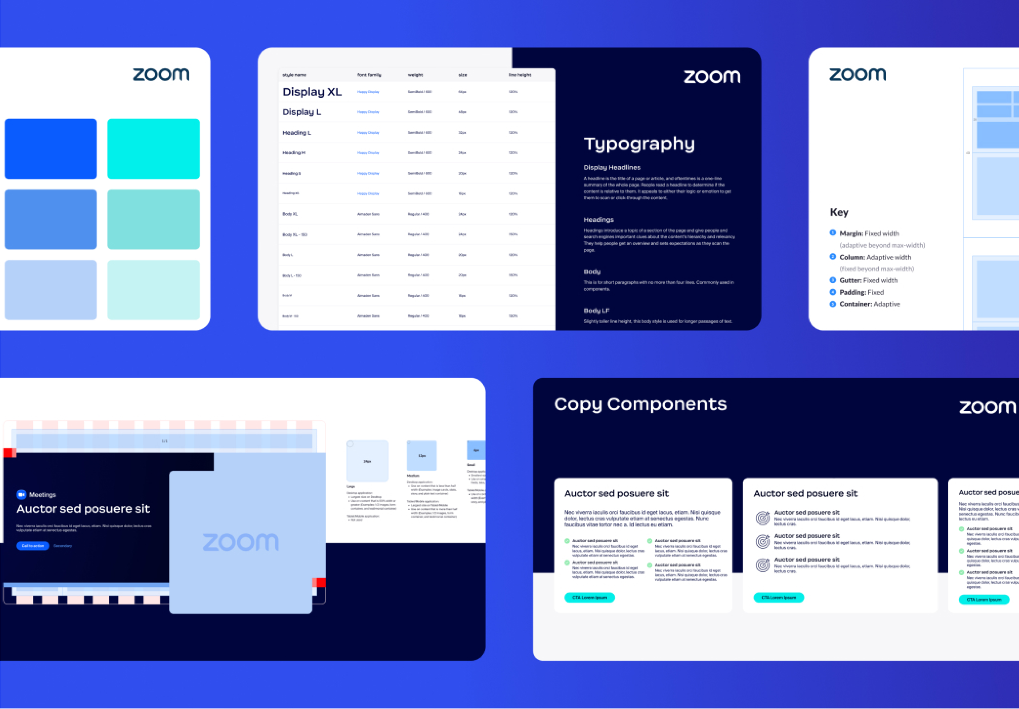Zoom design system preview